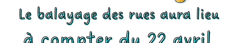 Balayage des rues