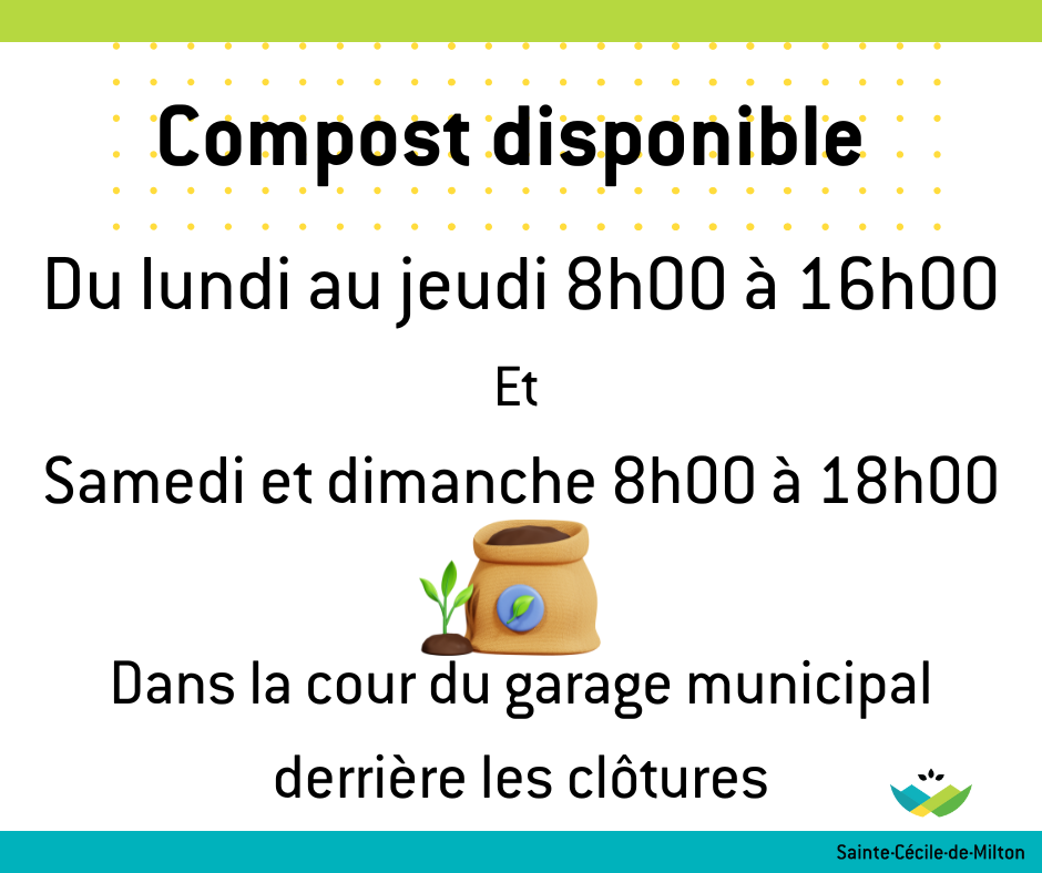 Compost disponible