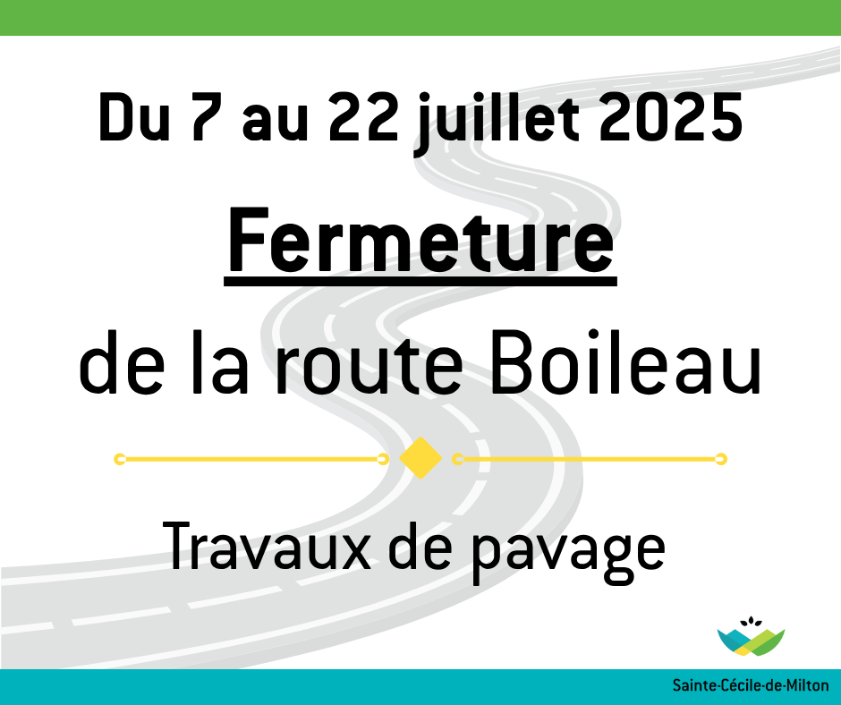 Fermeture de route
