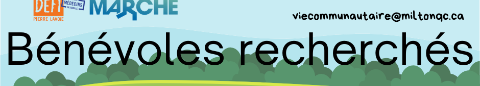 Bénévoles recherchés